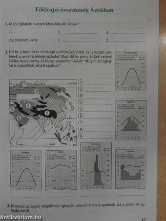 Földrajz munkafüzet 7.