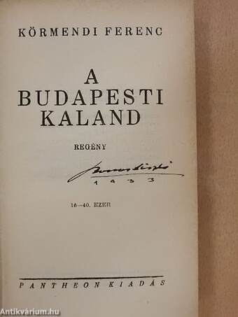 A budapesti kaland