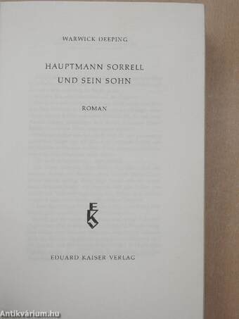 Hauptmann Sorrell und sein Sohn