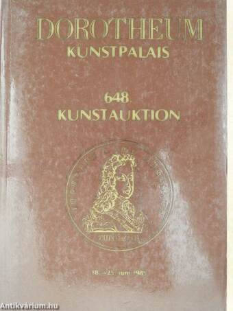 Dorotheum Kunstpalais 648. Kunstauktion