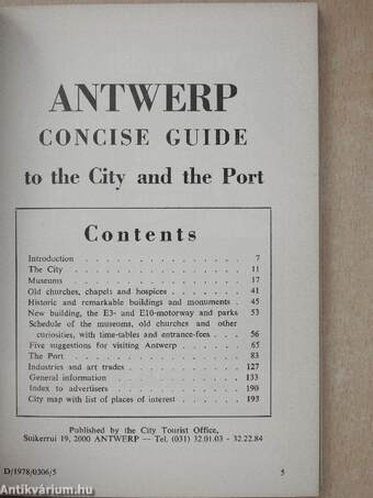 Antwerp Concise Guide