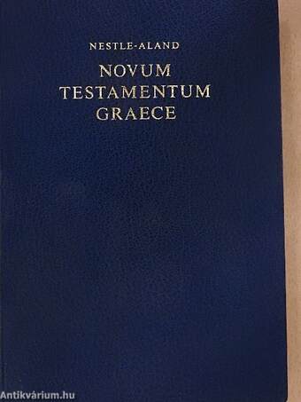 Novum Testamentum Graece