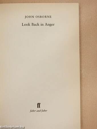 Look Back in Anger