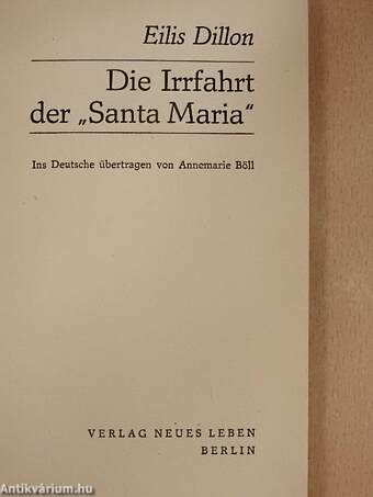 Die Irrfahrt der "Santa Maria"