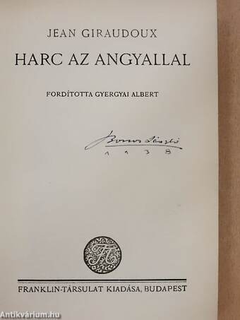 Harc az angyallal