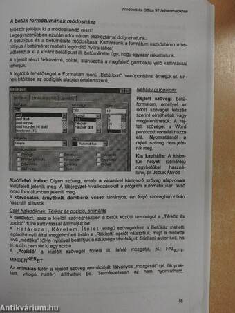 Windows és Office 97 felhasználóknak