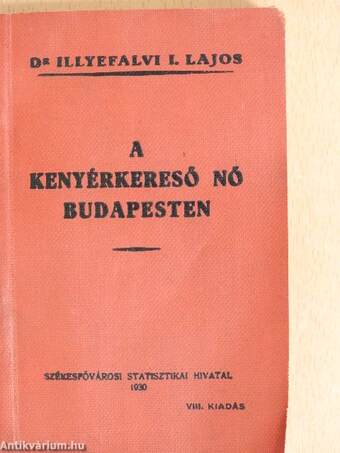 A kenyérkereső nő Budapesten