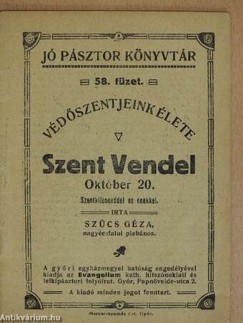 Szent Vendel