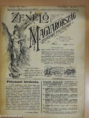 Zenélő Magyarország 1900. május 1.