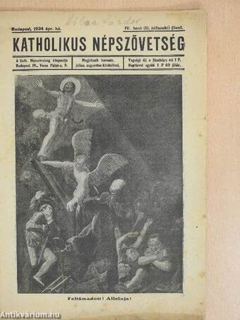 Katholikus Népszövetség 1934. április