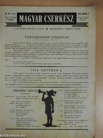 Magyar Cserkész 1934. október 1.