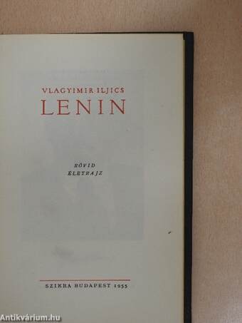 Vlagyimir Iljics Lenin