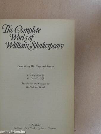 The Complete Works of William Shakespeare