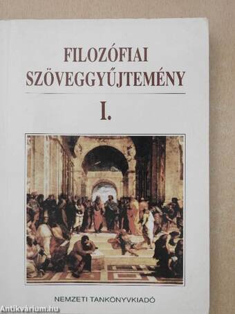 Filozófiai szöveggyűjtemény I-II.