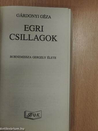 Egri csillagok