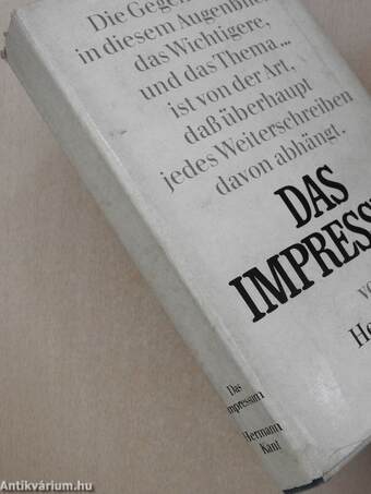 Das Impressum