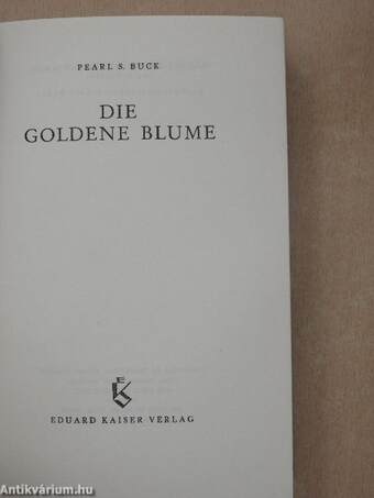 Die goldene Blume