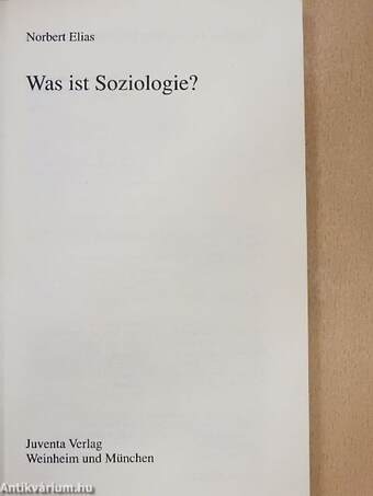 Was ist Soziologie?