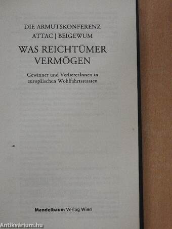 Was Reichtümer vermögen