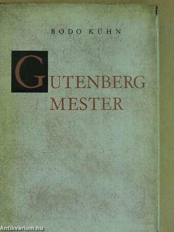 Gutenberg mester