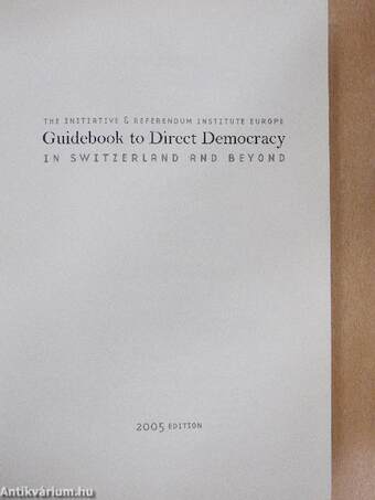 Guidebook to Direct Democracy