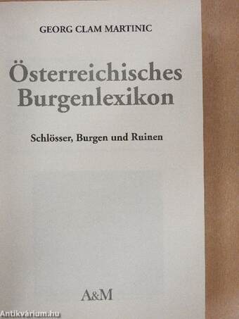 Österreichisches Burgenlexikon