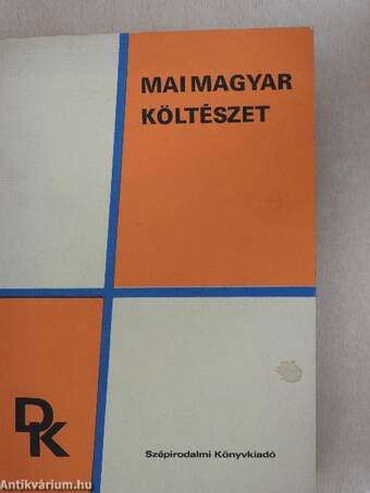 Mai magyar költészet