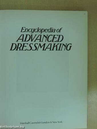 Encyclopedia of Advanced Dressmaking