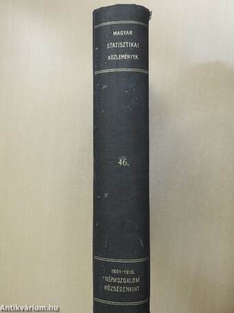 A Magyar Szent Korona Országainak 1901-1910. évi népmozgalma községenkint