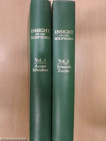 Insight on the scriptures 1-2.