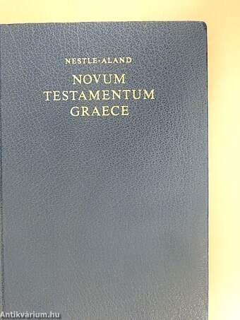 Novum Testamentum Graece