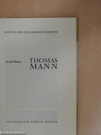 Thomas Mann