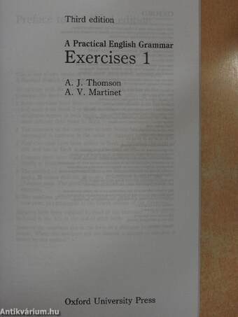 A Practical English Grammar Exercises 1