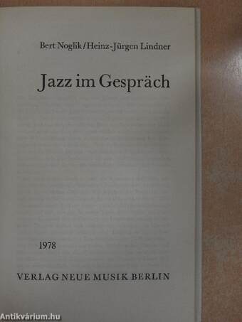 Jazz im Gespräch