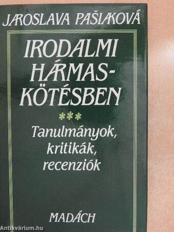 Irodalmi hármaskötésben