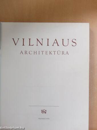 Vilniaus Architektúra