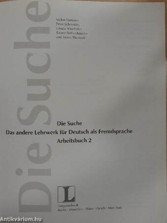 Die Suche - Arbeitsbuch 2