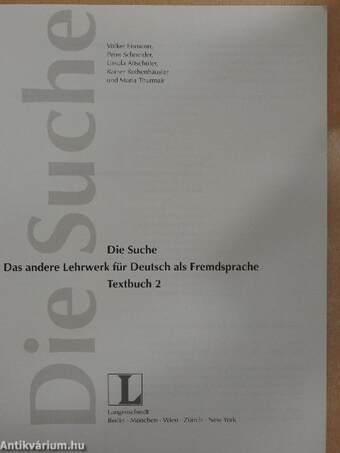 Die Suche - Textbuch 2