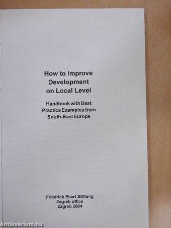 How to Improve Development on Local Level