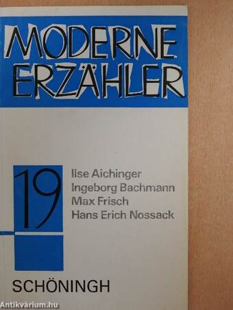 Moderne Erzähler XIX.