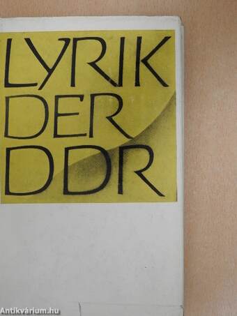 Lyrik der DDR