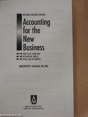Accounting for the New Business