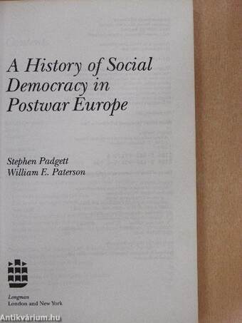 A History of Social Democracy in Postwar Europe