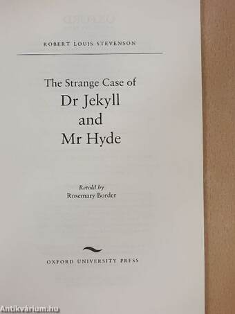 Dr Jekyll and Mr Hyde