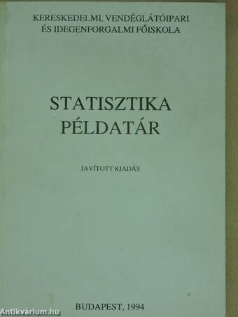 Statisztika példatár