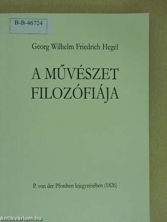 A művészet filozófiája