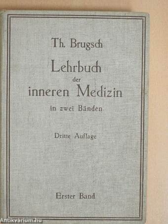 Lehrbuch der Inneren Medizin I-II.