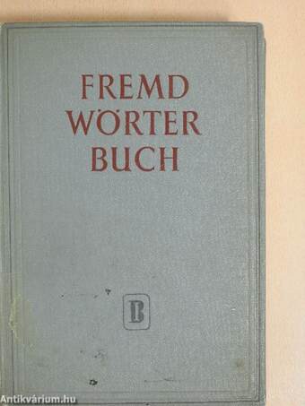 Fremdwörterbuch