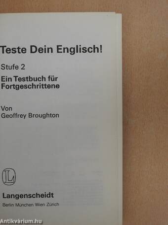 Teste Dein Englisch! 2