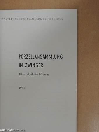 Porzellansammlung im Zwinger